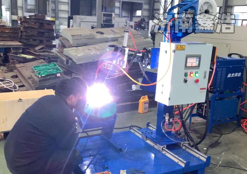 安徽客戶訂購氬弧自動焊1140，提高生產(chǎn)效率