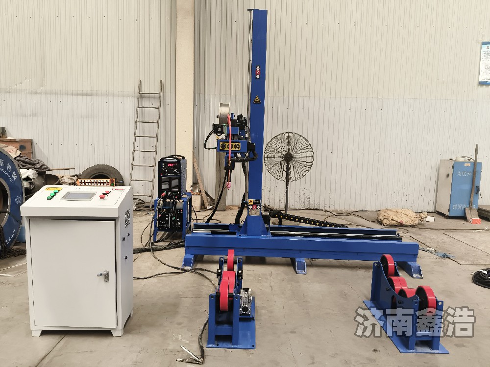 淄博客戶訂購(gòu)分體式氬弧自動(dòng)焊，提高生產(chǎn)效率，焊接焊縫美觀