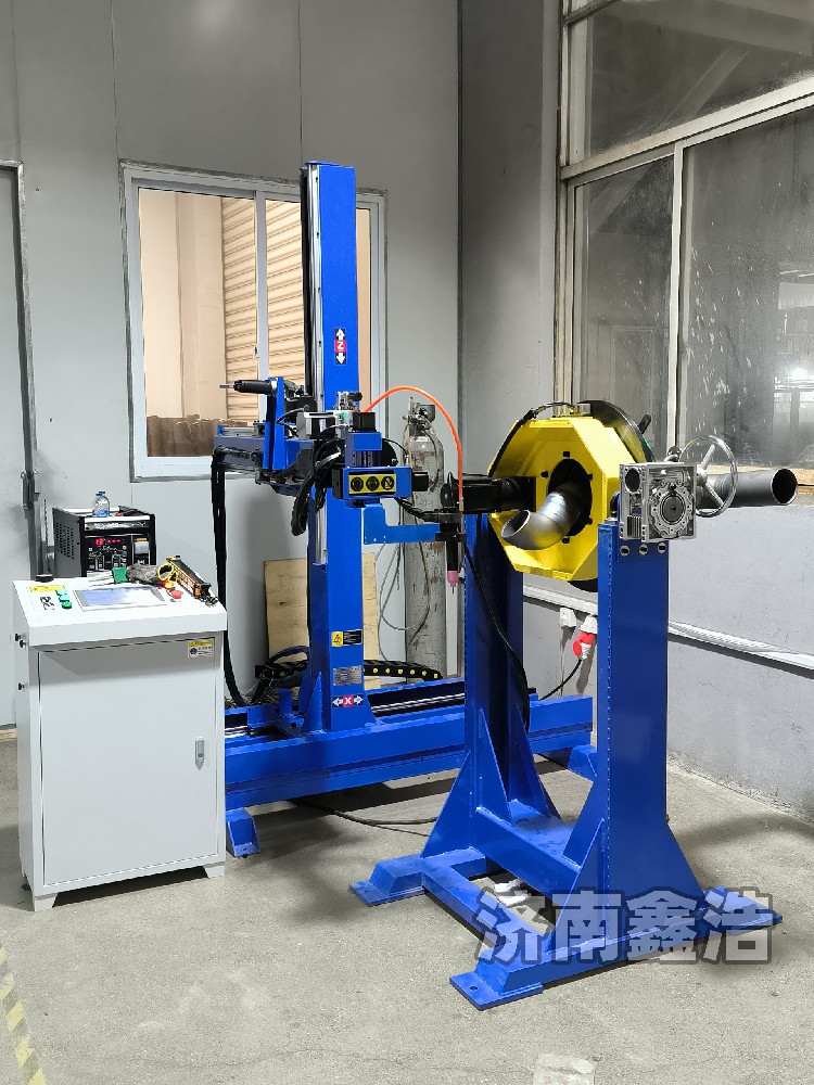 分體式氬弧自動焊，環(huán)縫焊接通孔設計