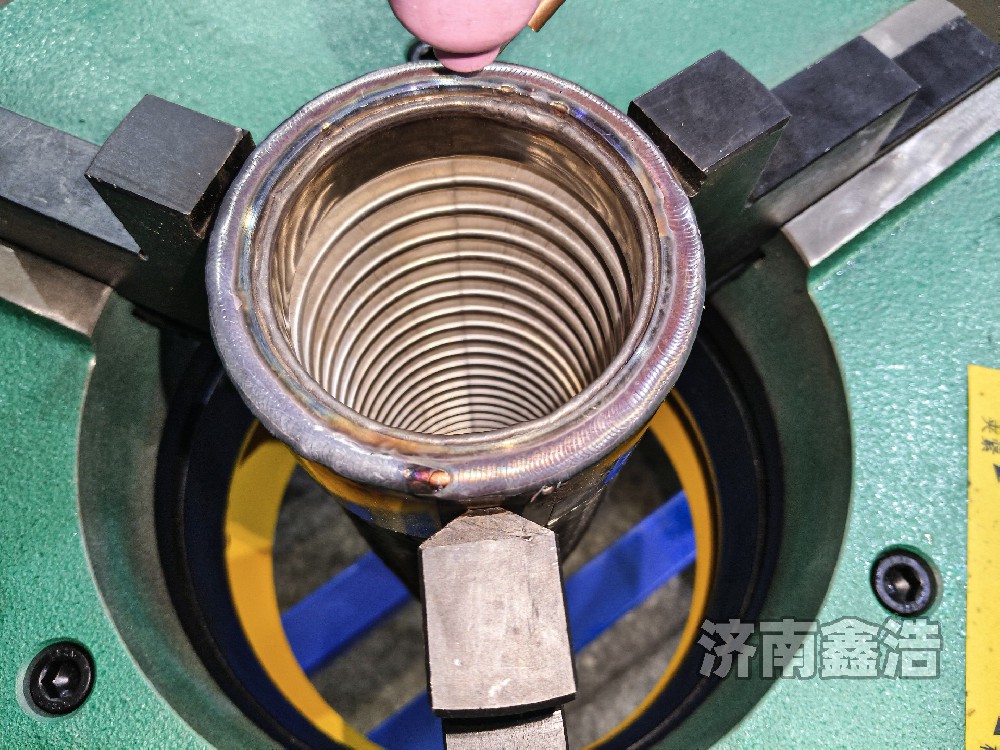 分體式氬弧自動(dòng)焊，環(huán)縫焊接通孔設(shè)計(jì)